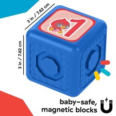 Baby Einstein Connectables 11 Piece Set STEAM Learning Magnetic Blocks