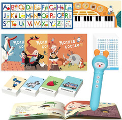 Learning Educational Toys for Toddlers 2-3-4-5-6, Interactive Reading Pen Set fo