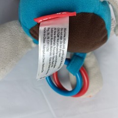 Skip Hop Elephant Plush Sensory Play Baby Lovey Security Teething Rattle Toy