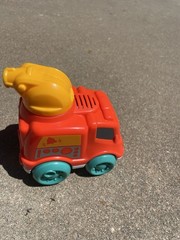 Fisher-Price 2023 Mattel Fire Truck Activity Toy Red Yellow Teal 6 Months HRP29