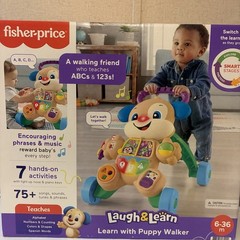 New Box Fisher-Price Teaching ABCs & 123s Laugh & Learn Musical Walker