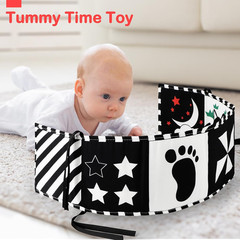 Black and White Baby Toys, Tummy Time High Contrast Newborn Toys 0-3 Months, Sof