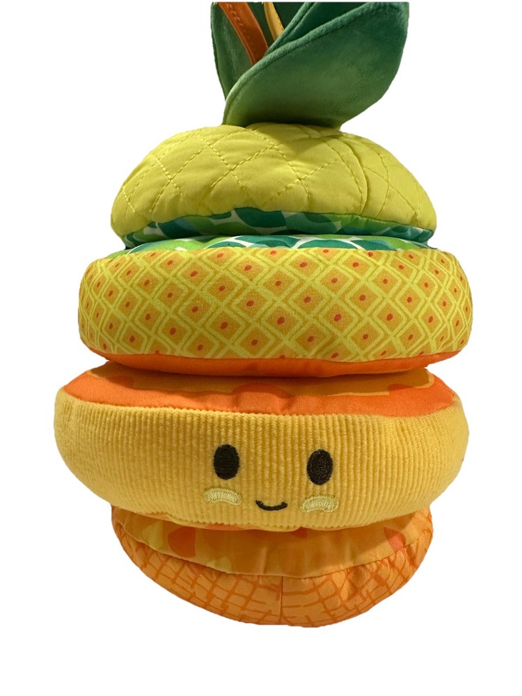 Melissa & Doug Multi-Sensory Pineapple Soft Infant Stacking Toy