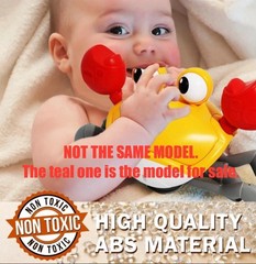Dancing Crawling Crab Toy, Engaging Baby Playtime Fun Obstacle Avoidance Sensors
