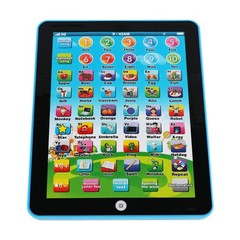 Blue Children Kids TABLET MINI PAD Educational Learning Toys For Boys Girls Baby