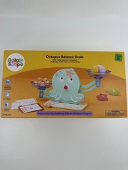 Gigglescape Octopus Balance Scale Educational Toy Collectible For Kids 3+