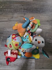 Lot of Baby Sensory teething Toys