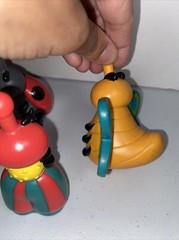 7 Battat JUST B YOU Snug Bugs Colorful Baby Link Snap Together Toys Lot Insects