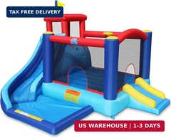 Action Air Bounce House – Inflatable Bouncing House with Blower for Indoor & Out