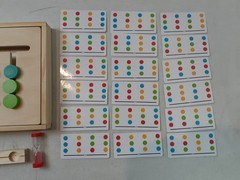 Montessori Learning Toys Slide Puzzle Color & Shape Matching Brain Teasers Logic
