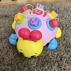 Baby Musical Ladybug Crawling Toys,Baby Toy 6-12 Months with Light-up Music