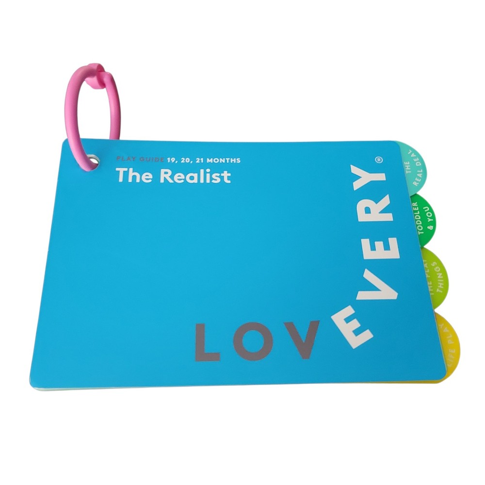 Lovevery Play Guide The Realist 19 20 21 Months Booklet Book