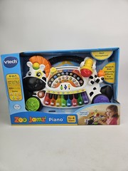 VTech Zoo Jamz Piano Musical Toy w Microphone New In Box Toddler toys 4 In 1