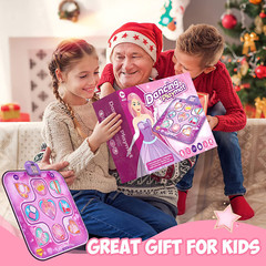 Dance Mat Toys for 3 4 5 6 7 8 9 10+ Year Old Girls Birthday Gifts, Musical Danc