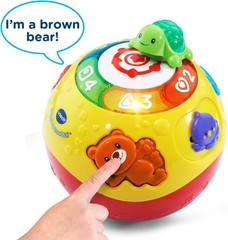 Multicolor Wiggle & Crawl Ball for Babies, Interactive, Lights & Sounds
