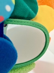 Melissa & Doug Flip Fish Soft Baby Sensory Tummy Time Plush Toy