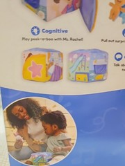 NEW MS. RACHEL “WHATS’s IN THE BOX?” Soft Learning Toy Early Development 3M+