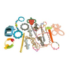 Baby Toy Lot Bundle Baby Dolls Teething Silicone Spoons And Forks