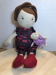 Manhattan Toy Playdate Friends Freddie Plush Soft Doll 14”with cat friend