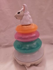 Fisher Price Linkimals Llama Lights &Colors Multicolor Musical StackingToy Works