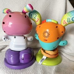Fisher-Price DJ Bouncin’ Beats & Bright Beats Beatbelle Interactive Musical Toys