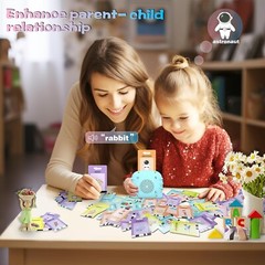 Toddler Toys Talking Flash Cards 224 Sight Words Pocket Speech for Toddlers Blue