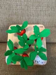 Goryeo Baby Wooden Carrot Harvest Montessori Matching Puzzle Toy