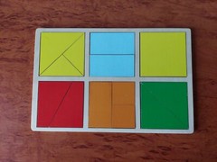Ukrainian wooden colored Puzzles for children’s development. Ukraine. #