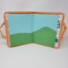 Busy Book Montessori Activity Felt Quiet Toddler Education Learning Panda Crate