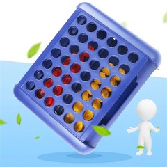 Foldable Connect 4 In A Line Board Game Classic Party Chess Family Toy Early