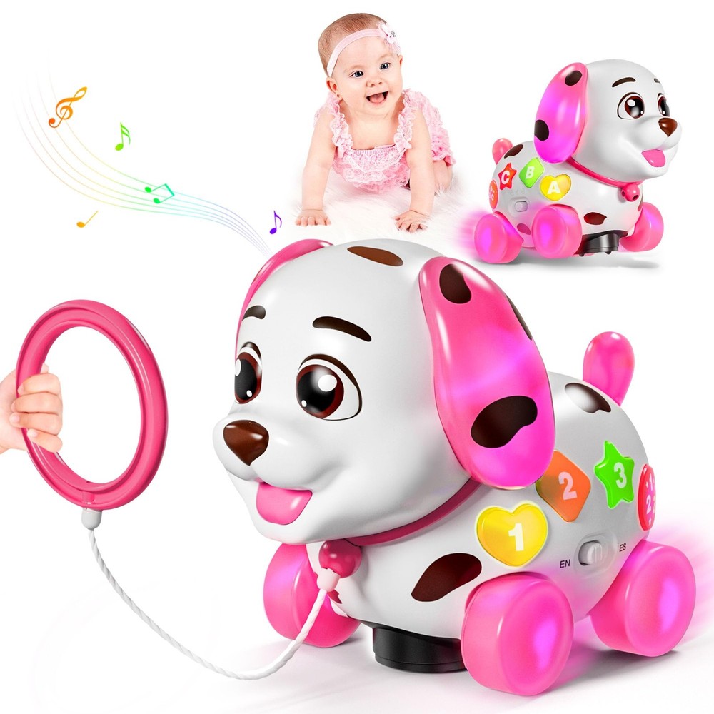 Musical Puppy Toys for 1 Year Old Girl Gifts, 1st Birthday Girl Gift, Bilingu…