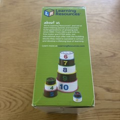 Learning Resources Stack and Count Layer Cake – 10 Pieces, Ages 18+ months