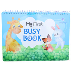 Simply magic 112PCS My First Busy Book for Toddlers 3 4 5 Years Busy Book