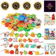 Fun and Safe Threading Toys for Kids – Animals, Fruits & Veggies Included