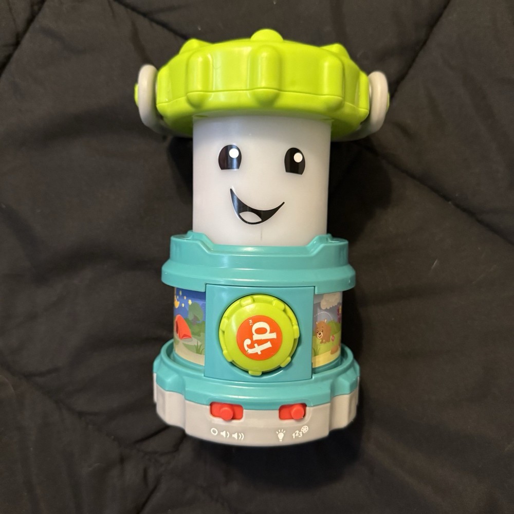 Fisher-Price Laugh Learn Camping Lantern Light Up Toy for Babies and Toddlers