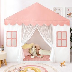 Kids Play Tent with Mat, Princess Castle Playhouse Play Tent for Kids Indoor,…