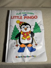 Vintage Pingo Soft Cover Book Babys First Club Vinyl Bathtub Toy 90s Nostalgia