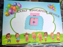 Card Early Education Device for kids; Color: PINK – NEW