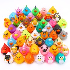 100 Pack Rubber Ducks in Bulk, Assorted Duckies for of 100, Multiple