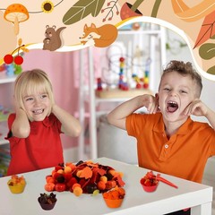 212Pcs Fall Sensory Bin Filler Fine Motor Toys Thanksgiving Sensory Bin Items…