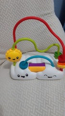 Cloud Shape Activity Toy Multicolor Bead Maze Motor Skills Hand-Eye Coordination