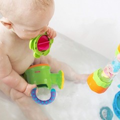 Nuby Fun Plastic Watering Can Kids Bath Toy Outdoor Garden Play AccessoryX