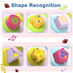 Baby Musical Ladybug Crawling Toys,Baby Toy 6-12 Months with Light-up Music, …