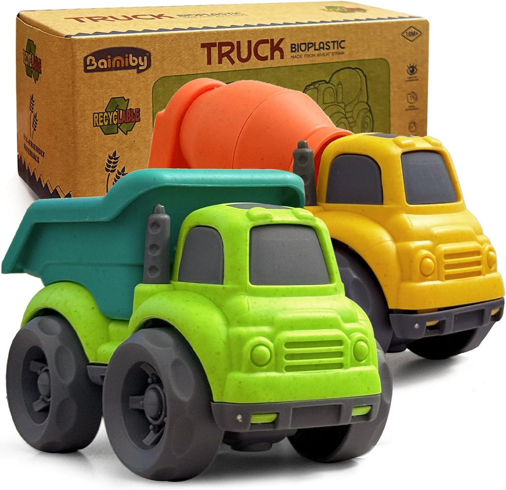 Toddler Toy Cars for 1-3, Toy for Boys 2-4, Toddlers Toy Trucks Dump Truck,Bpa F