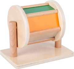 Montessori Baby Toys Play Kit – Mirror, Peekaboo, Knob Puzzle, Spinning Drum,…