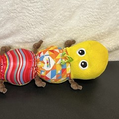 Lamaze Inchworm Caterpillar Stuffed Plush Rattle Developmental Toy Baby 24″