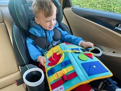 Montessori Educational Toy. Learning Busy Board for Toddlers. Homeschool, Gift