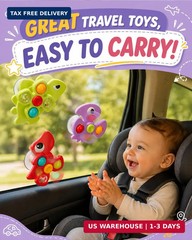 3PCS Dinosaur Suction Cup Toys for 1 Year Old Boys Girls | Sensory Baby Bath Toy