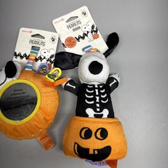 Peanuts Snoopy Halloween Baby On-The-Go Mirror Stroller Toy Crib Activity Lot 2