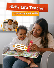 KOKODI Talking Pen Books Sets, Interactive Audio Sound Books Kids Learning Elect